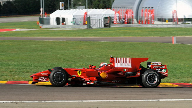 Lezione sul rollio al Ferrari Driver Academy