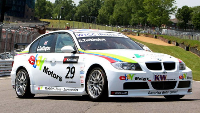 eBay Motors colora la BMW di Turkington