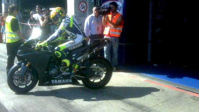 Valentino è già sul passo dei due minuti!