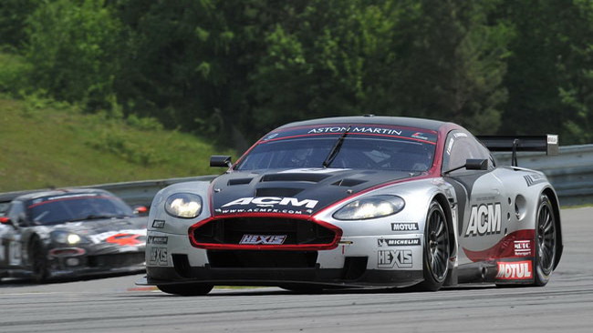 Clairay sull'Aston Martin DBR9 dell'Hexis AMR Racing