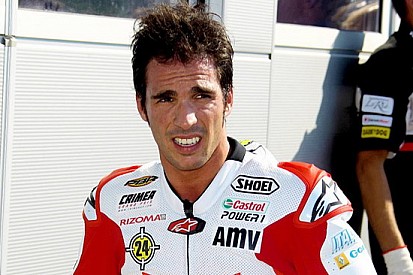 Elias si avvicina alla Honda del team LCR