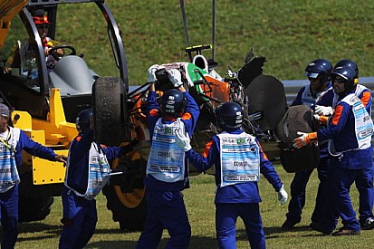 Liuzzi ha rischiato di infortunarsi nel crash in Brasile!