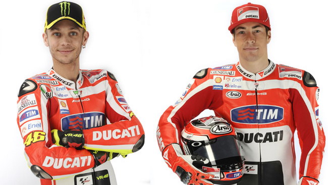 Ecco le nuove tute di Rossi e Hayden