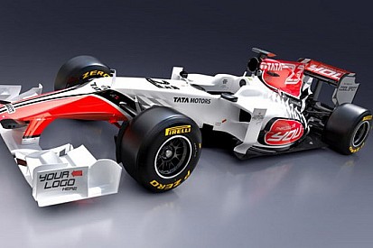 La HRT mostra le forme e la livrea della F111