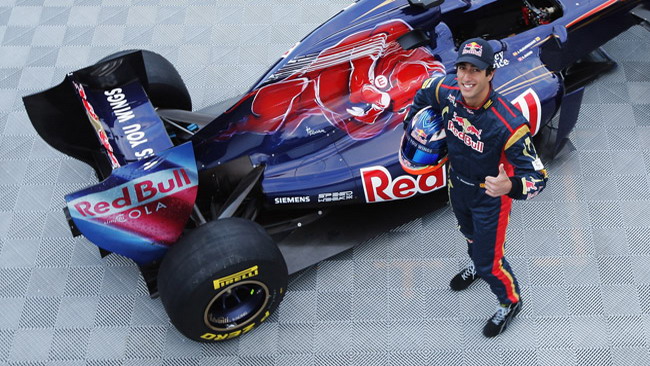 Ricciardo apre i test di Jerez per la Toro Rosso