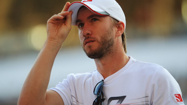 Heidfeld prova la Lotus Renault a Jerez