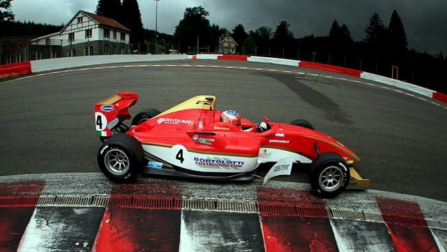 Per Bortolotti pole position bagnata