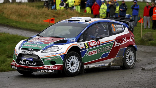Galles, PS6: Hirvonen si porta al comando