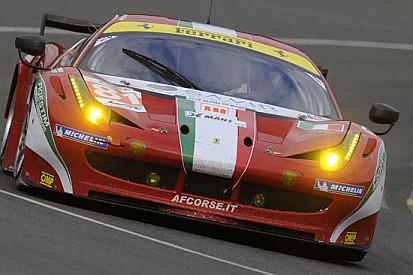 Griffin si insabbia con la Ferrari numero 81