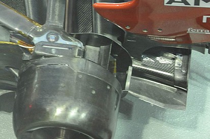 Piccole modifiche al diffusore della Ferrari