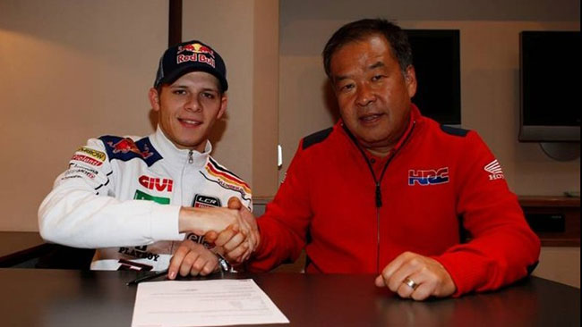 Bradl rinnova con Honda e team LCR fino al 2014