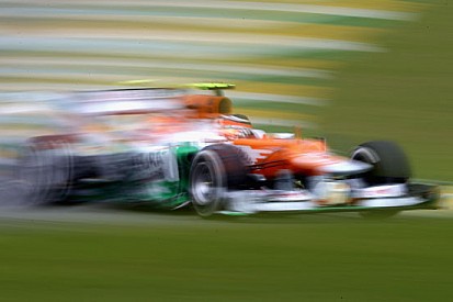 La Force India contesta la prima safety car