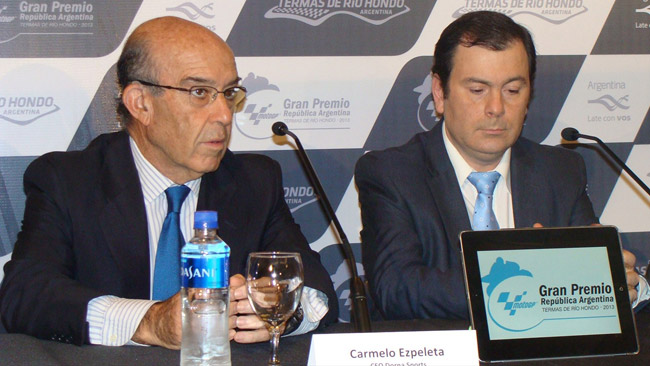 Ezpeleta in Argentina per garantire il Gp nel 2014