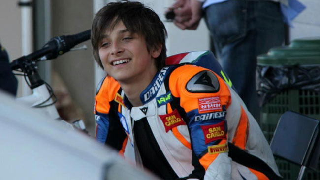 Wild card a Misano per il fratellino di Valentino?
