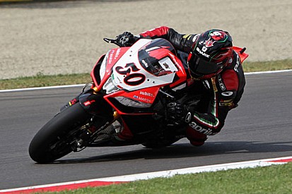 Venerdì impegnativo per le Aprilia ad Imola