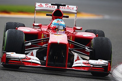 Spa, Libere 1: Alonso, un guizzo con la Ferrari
