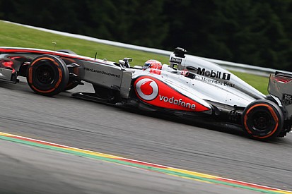 La McLaren a Vairano per un aero-test
