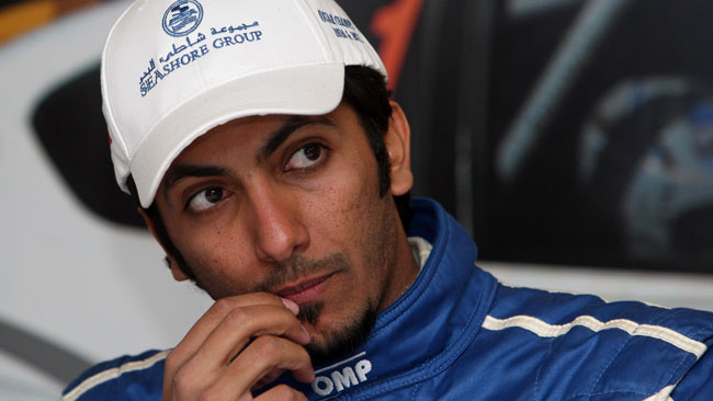 Al Kuwari con una Ford Fiesta RS WRC in Spagna