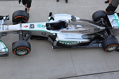 Mercedes col trattamento sui cerchi da inizio 2013