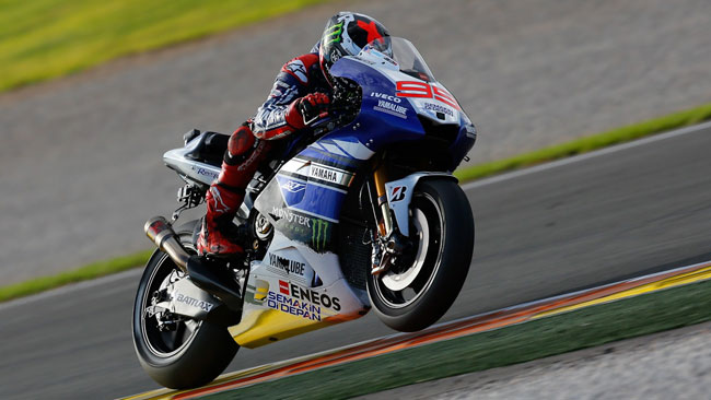 Valencia, Day 1: Lorenzo davanti a Rossi di un soffio