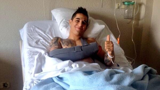 Luis Salom operato con successo al braccio destro