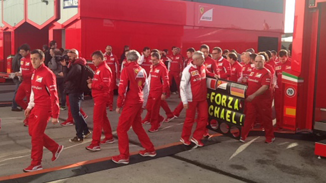 #Forza Michael: firmato Scuderia Ferrari