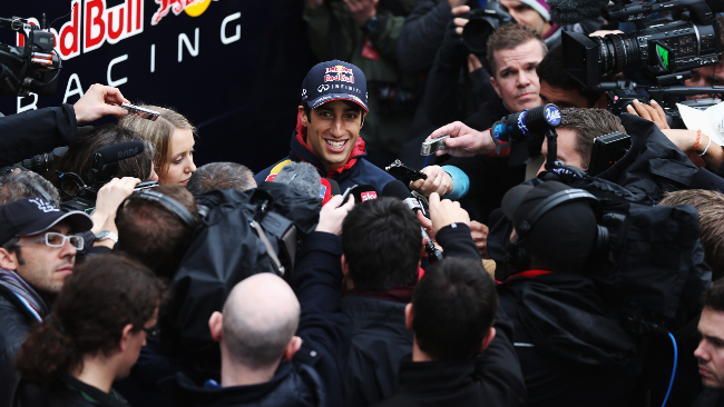 Daniel Ricciardo non è preoccupato dalla Mercedes