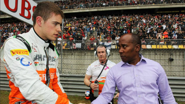 Torna la pace tra Paul di Resta ed Anthony Hamilton