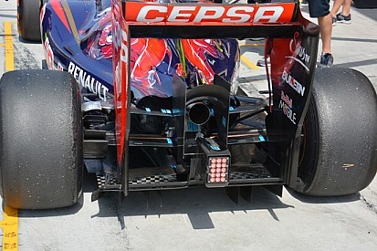 La Toro Rosso restringe il cofano motore