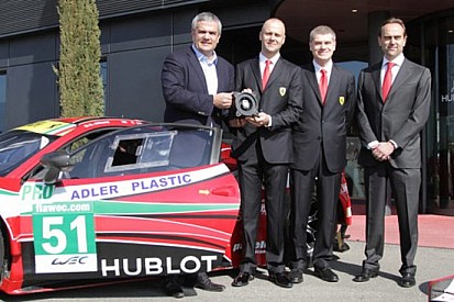 La Hublot rende omaggio a Bruni ed alla Ferrari 458