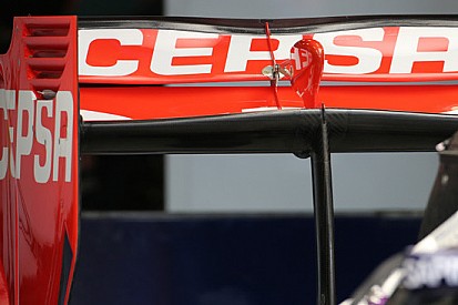 La Toro Rosso ha provato l'ala con il piloncino