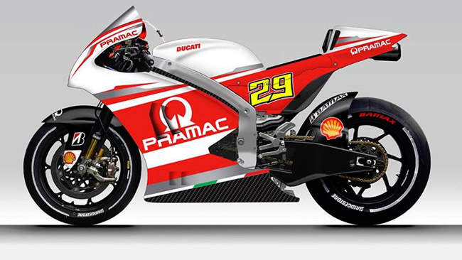 Ecco la livrea della Ducati di Andrea Iannone
