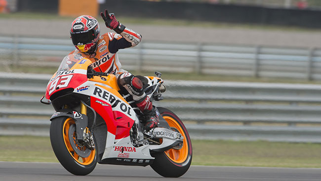 Argentina, Q2: tris di pole di Marquez, ma Lorenzo c'è