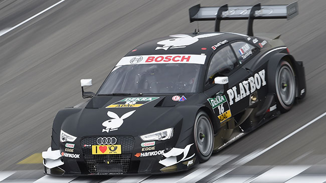 Adrien Tambay porta l'Audi in pole a Hockenheim