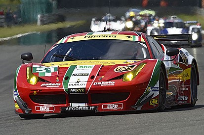 Bruni e Vilander tingono di Rosso Spa tra le GTE
