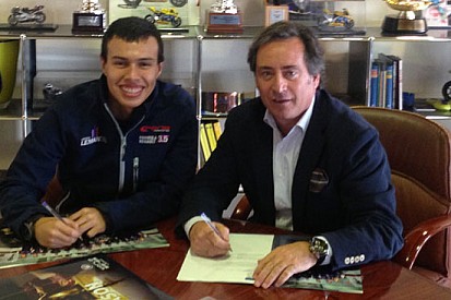 Oscar Tunjo si accorda con il Team Pons