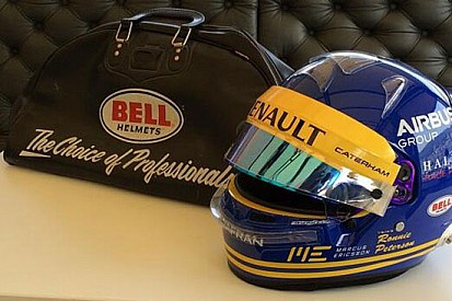 Marcus Ericsson dedica il casco a Ronnie Peterson