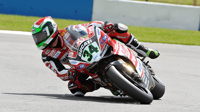 C'è ottimismo in casa Ducati a Donington