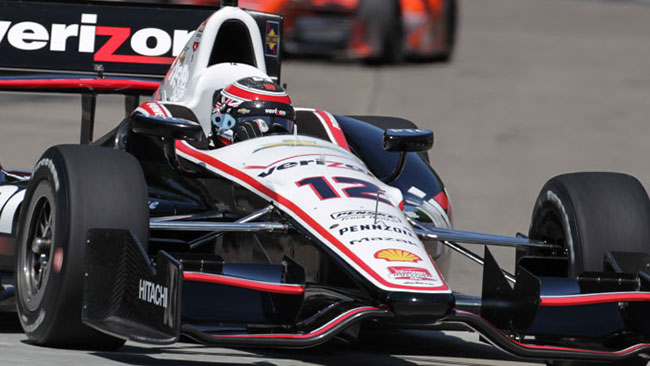 Will Power batte Rahal nella prima gara di Detroit