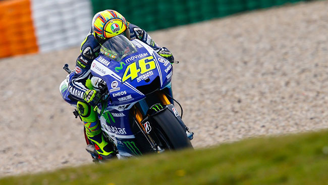 Assen, Libere 3: dopo la pioggia svetta Valentino