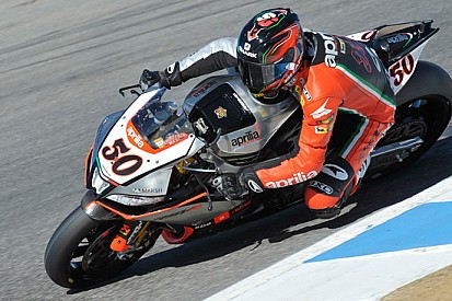 Guintoli spera di rinnovare il contratto con l'Aprilia