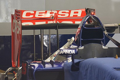 La Toro Rosso sceglie l'ala posteriore a banana