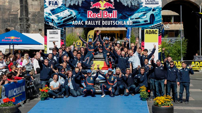 La prima vittoria Hyundai è una... favola