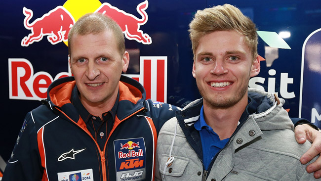 Brad Binder passa alla KTM Ajo nel 2015
