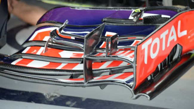 Red Bull: c'è un soffiaggio nell'upper flap
