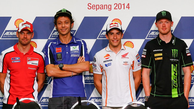 Marquez e Rossi pronti a darsi battaglia a Sepang