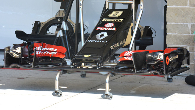 Ecco il nuovo muso della Lotus E22!