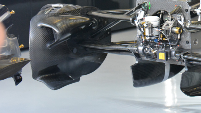McLaren: c'è anche la brake duct anteriore nuova