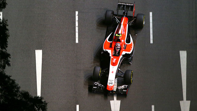 Il materiale della Marussia all'asta a metà dicembre