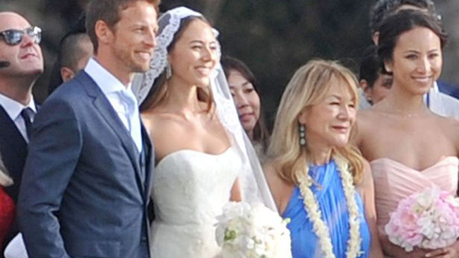 Jenson Button si è sposato alle Hawaii con Jessica